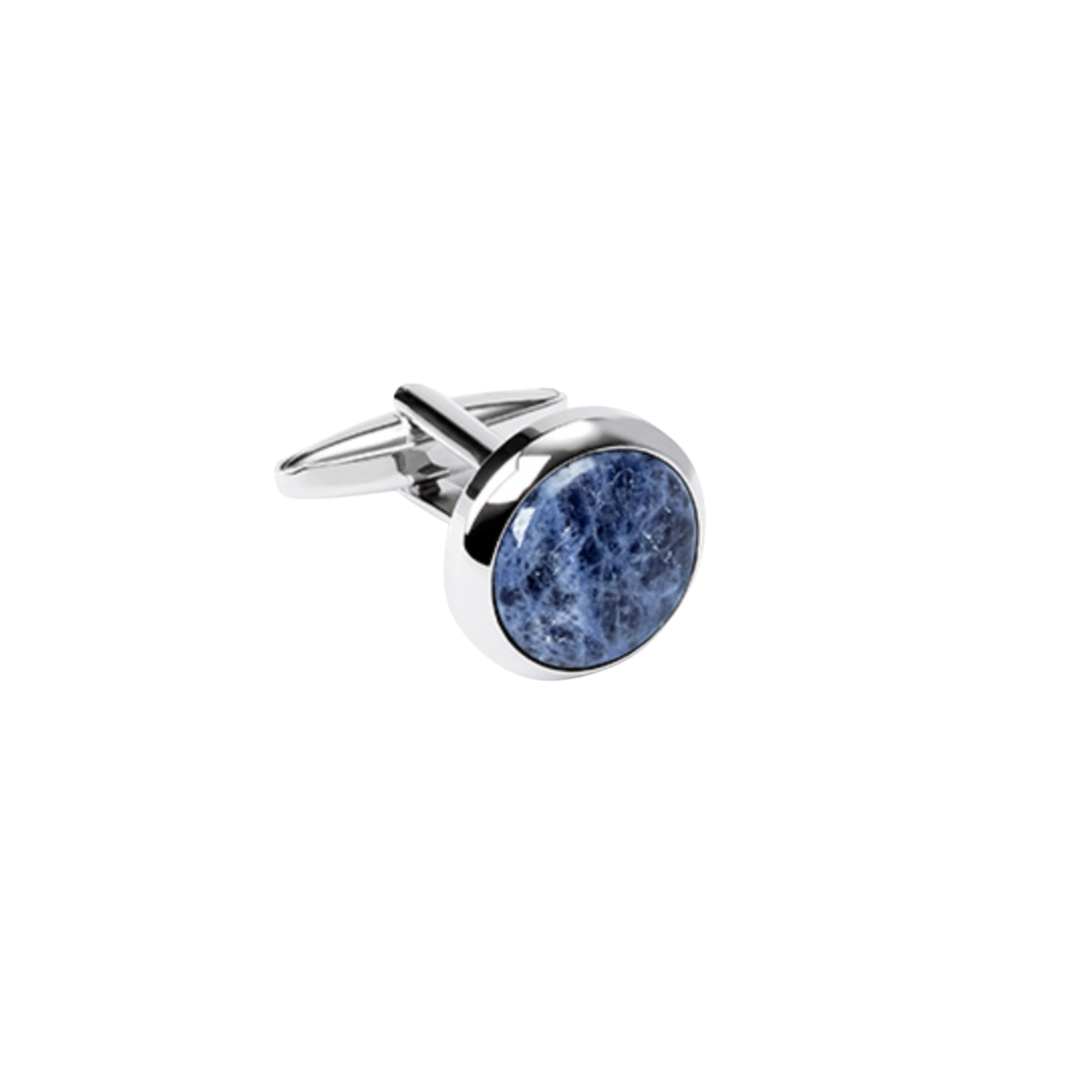 Manchetknopen - Rond zilver